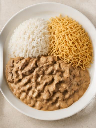 Strogonoff de carne